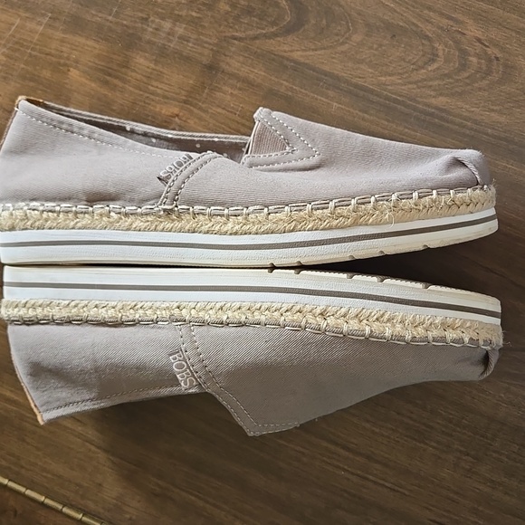 Bobs Breeze memory foam slip on Espadrille Woven Skecher 8 Spring Comfy Business - Picture 5 of 16